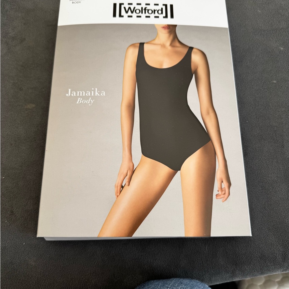 Wolford Jamaika Body Scoop Neck Bodysuit in Black New with tags